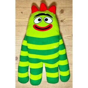 Yo Gabba Gabba Brobee Buddy Cuddle Pillow Plush Doll Stuffed Animal Toy 24" tall